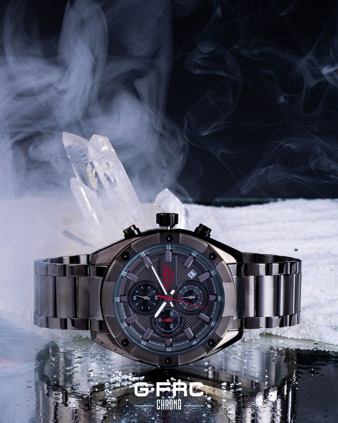 Reloj Gforce H4027g Cronografo Funciona