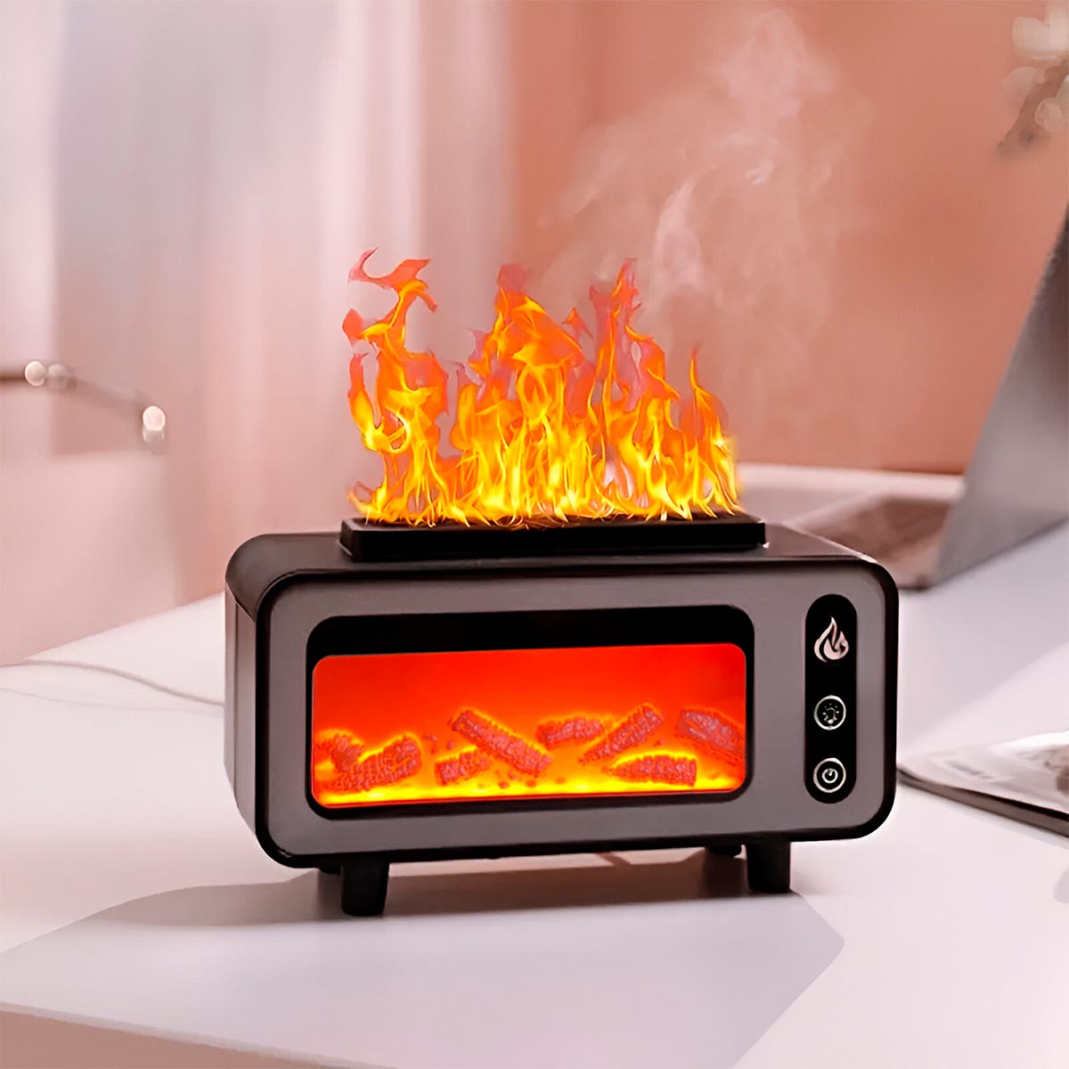 Humidificador Chimenea Led